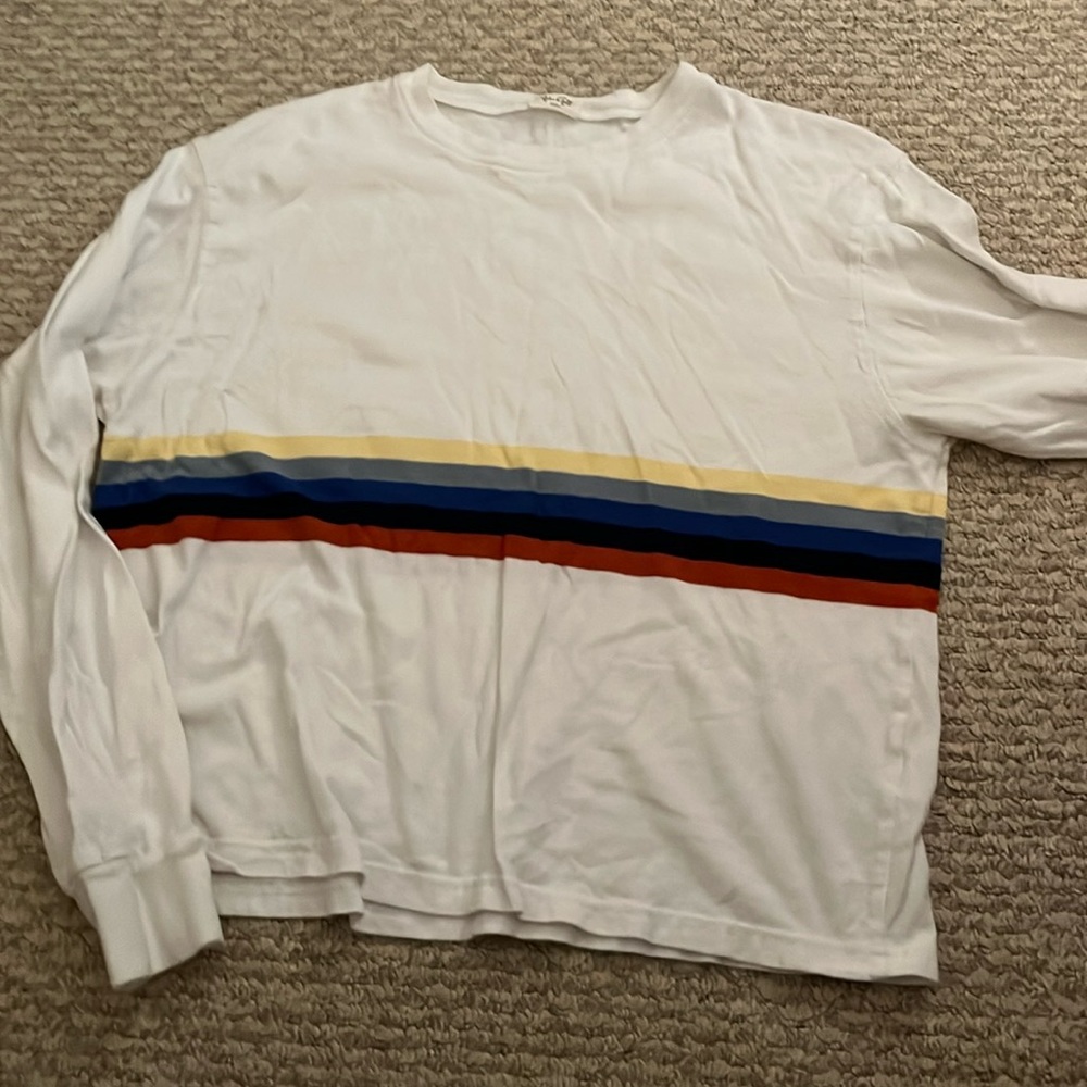 John galt  stripe long sleeve tee brandy Melville